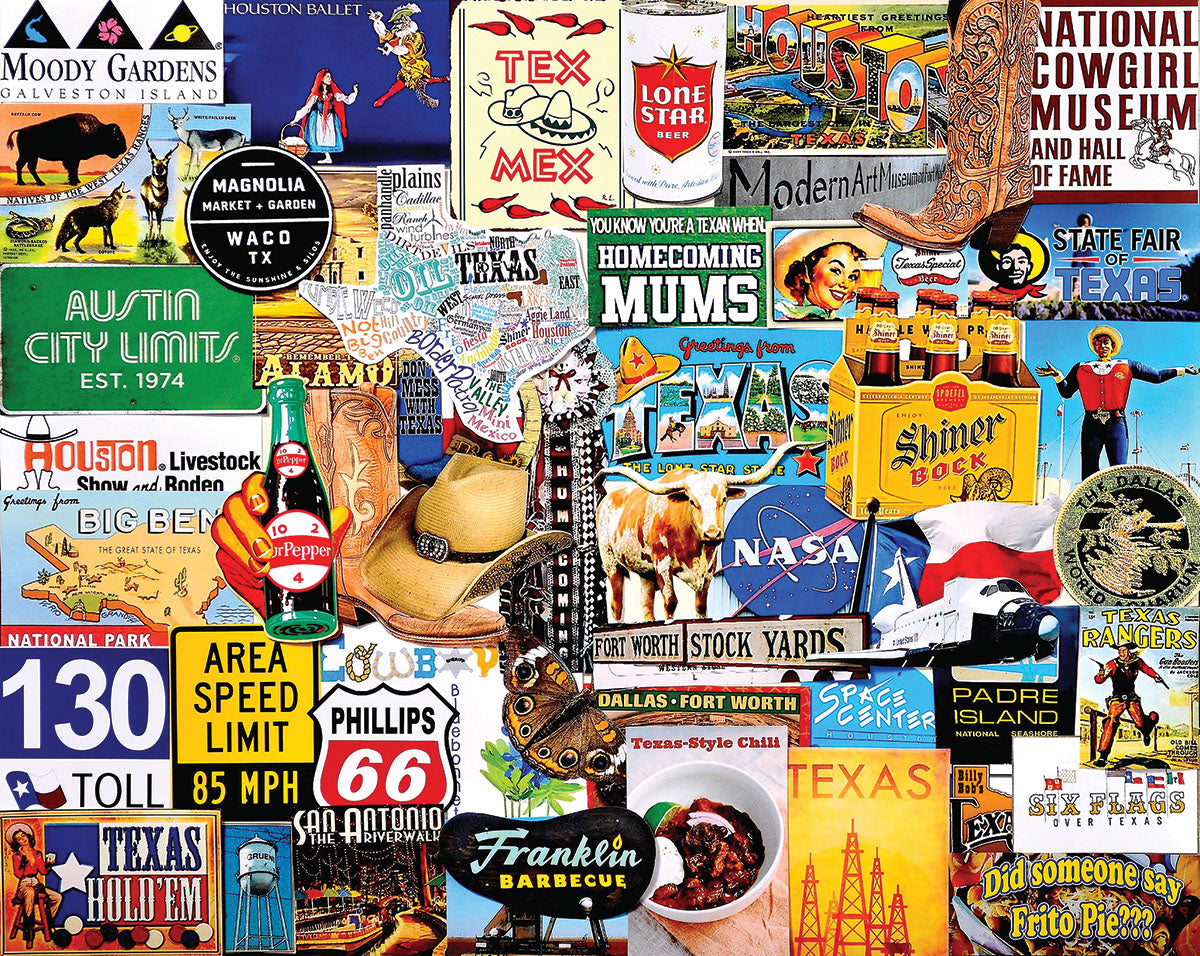 I Love Texas 1000pc