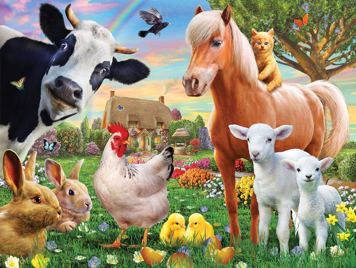 Farm Animals 300pc