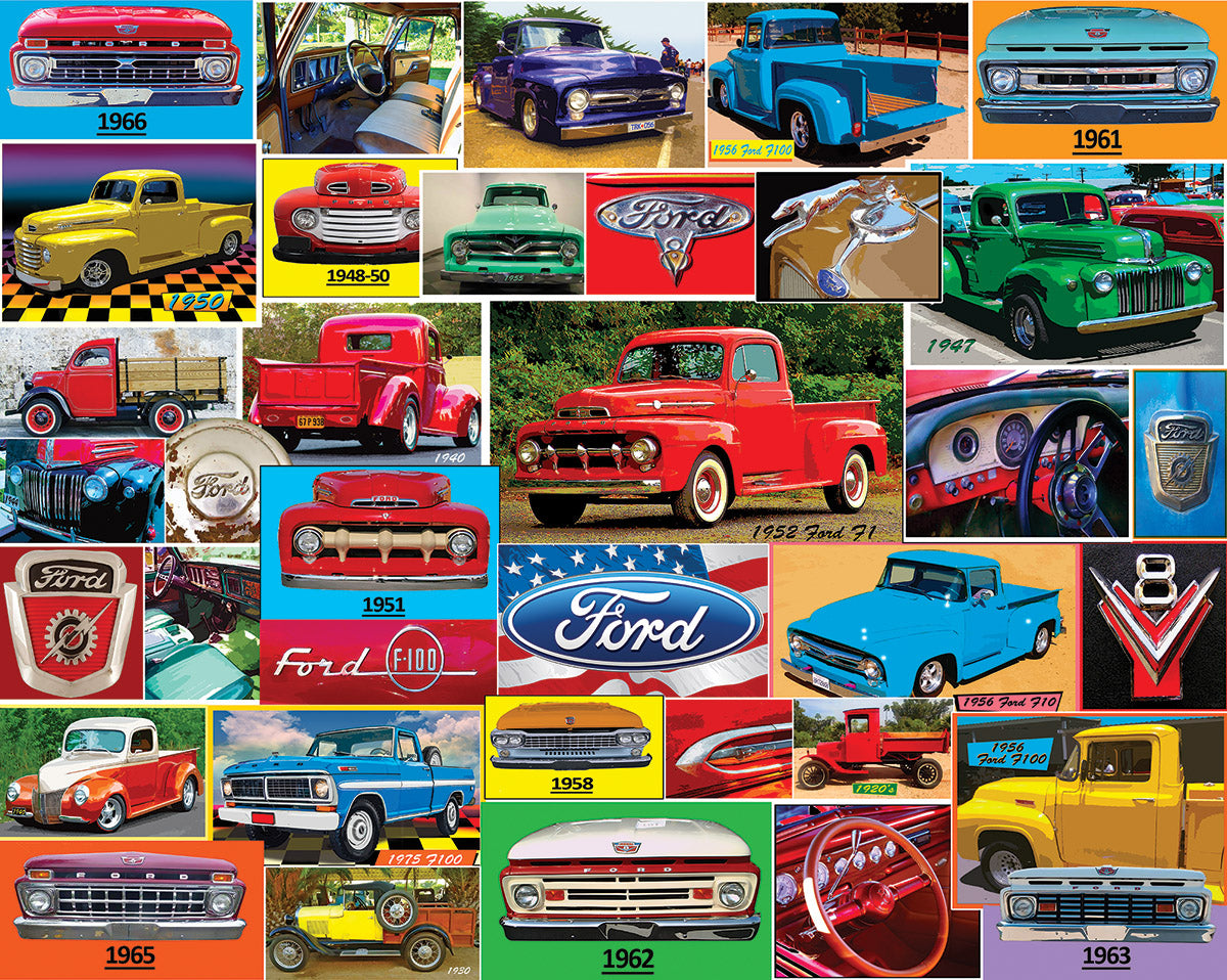 Classic Ford Pickups 1000pc