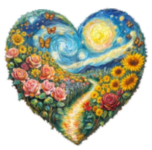 Heart-Shaped Garden (L)