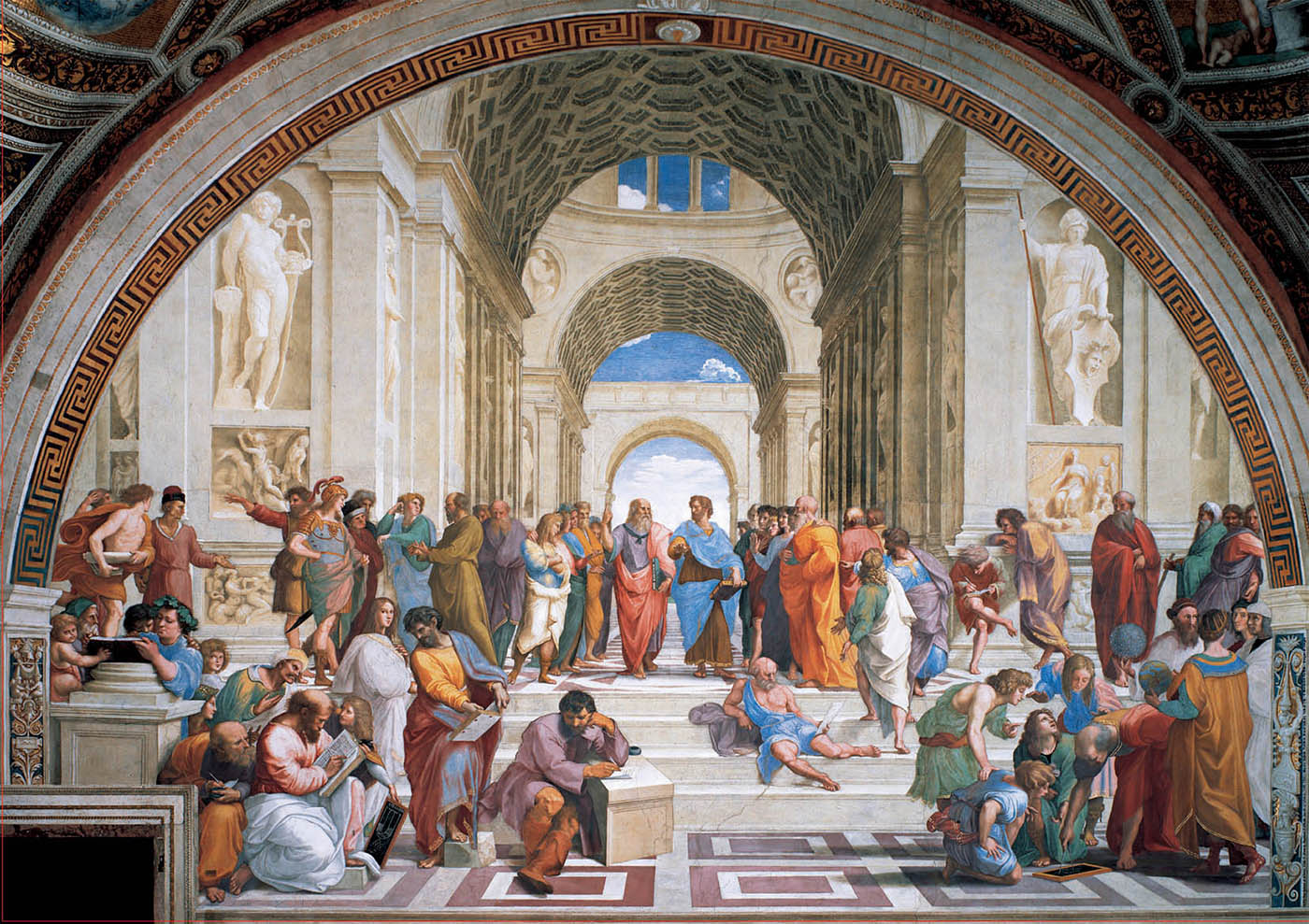 School of Athens, Raphael 1500pc