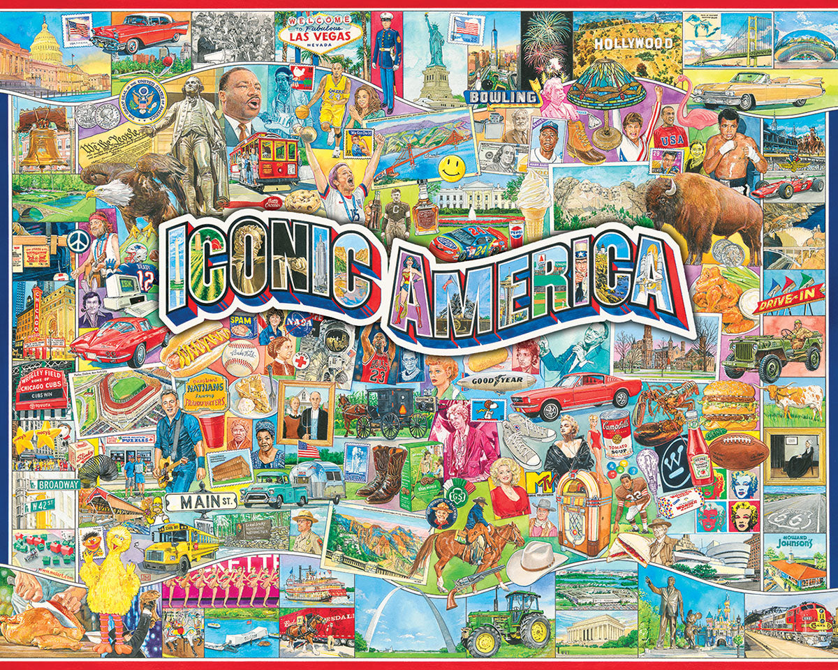 Iconic America 1000pc