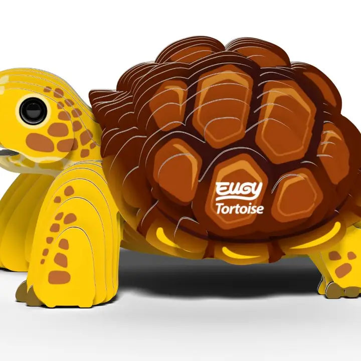 Eugy 3D Wood Puzzle: Tortoise