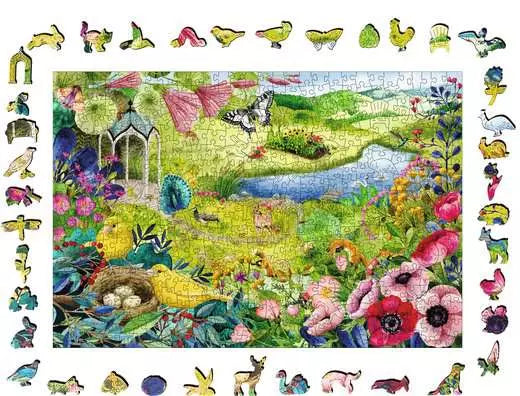 Nature Garden Wooden 500pc