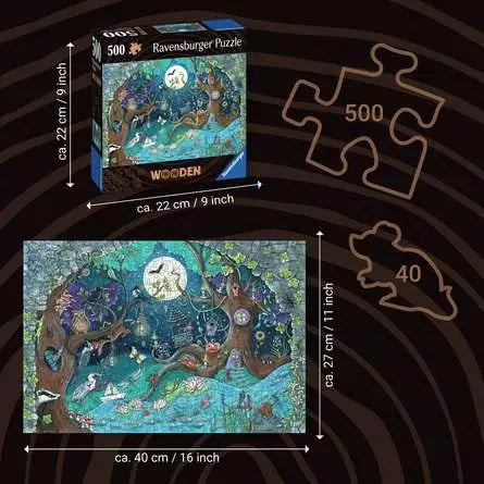 Fantasy Forest Wooden 500pc