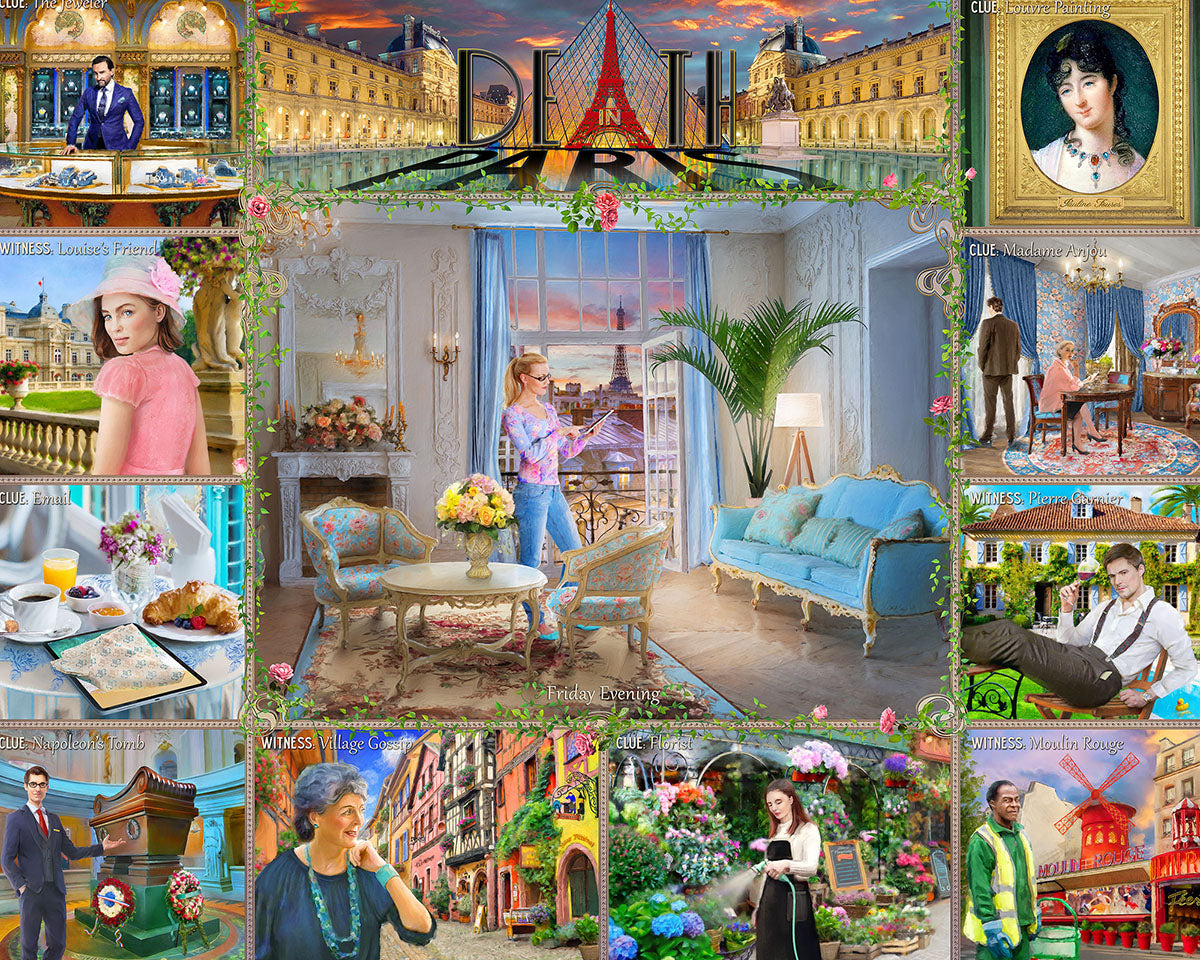 Death in Paris 1000pc