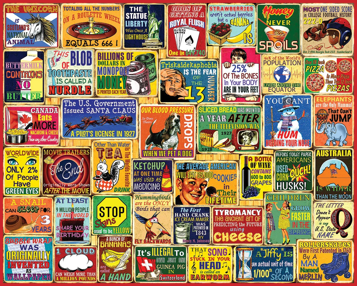 Did You Know 1000pc