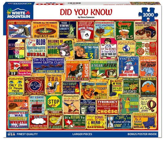 Did You Know 1000pc