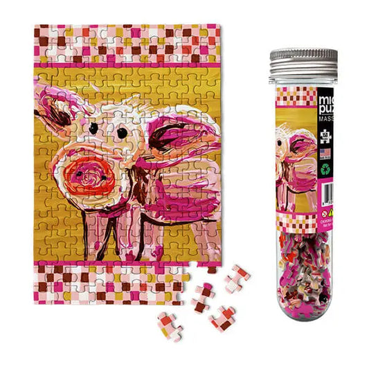 Pig - Hogs and Kisses Micro Tube 150pc