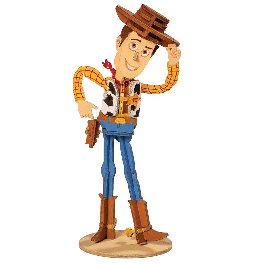 Toy Story: Woody Book and 3D Wood Model