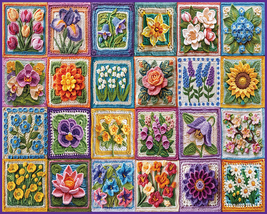 Flower Crochet 1000pc