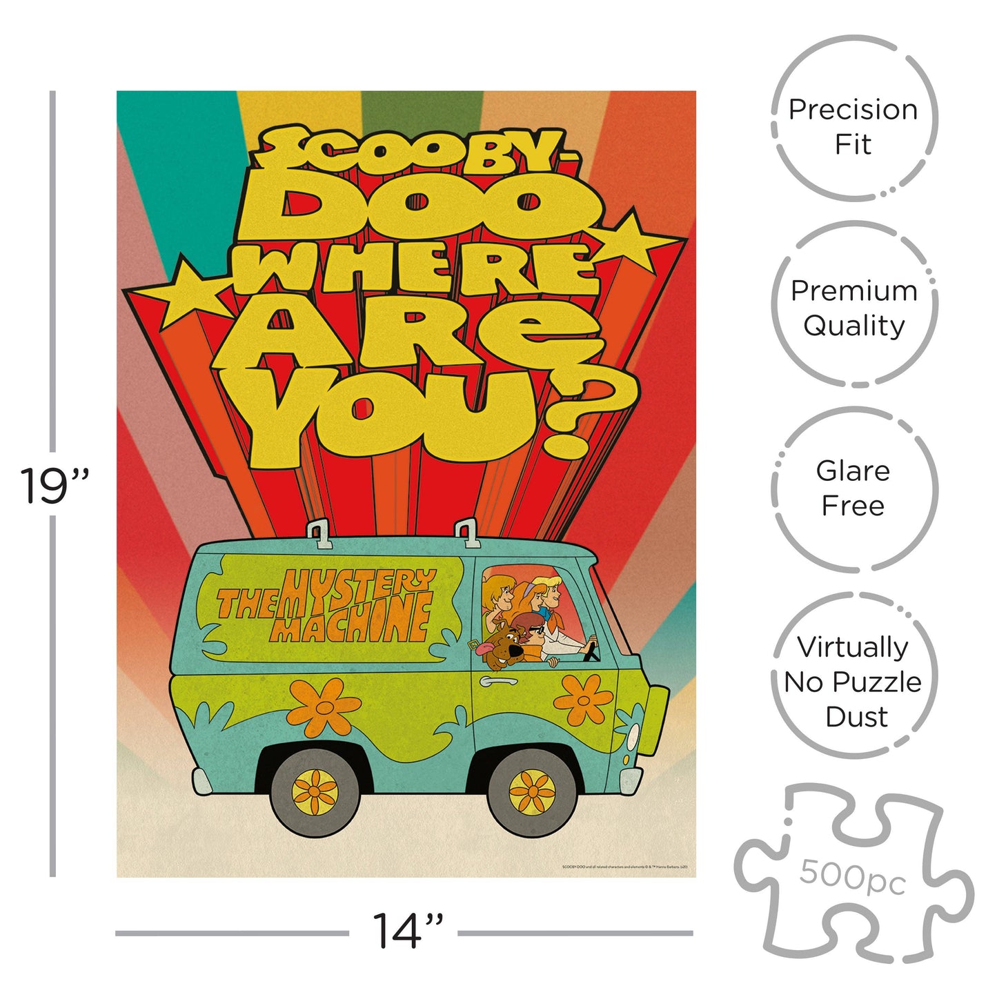 Scooby Doo Where Are You? 500pc