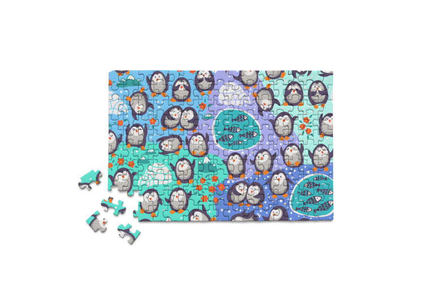 Penguins Micro Tube 150pc