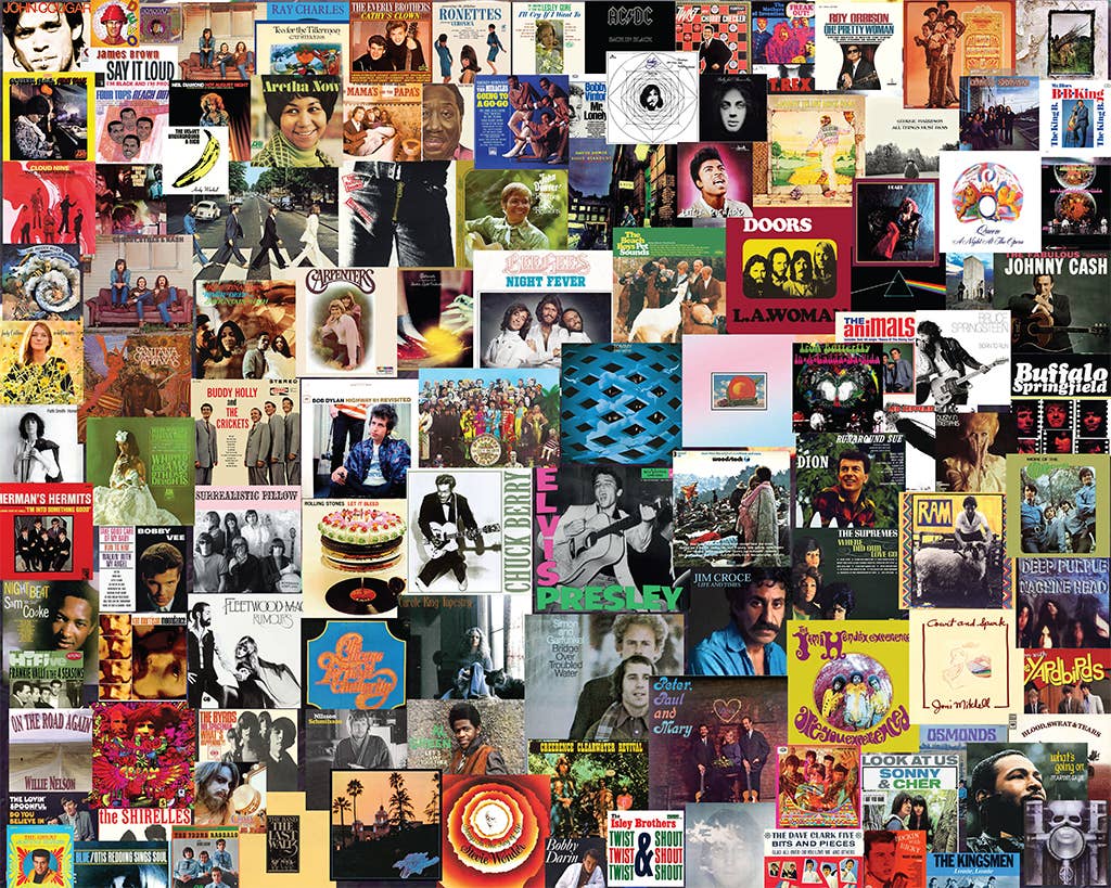 Boomers' Favorite Albums by Steve Smith 1000pc
