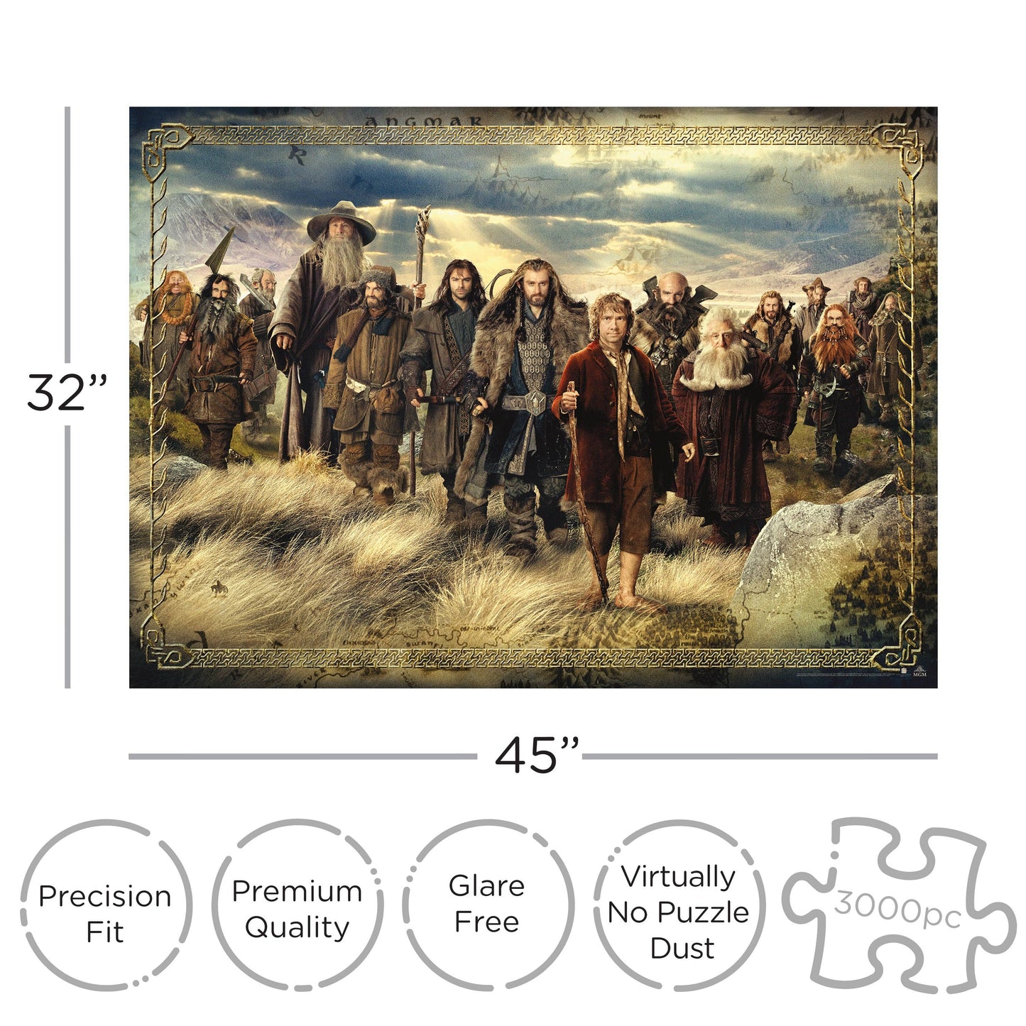 The Hobbit 3000pc