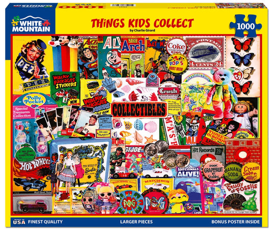 Things Kids Collect 1000pc