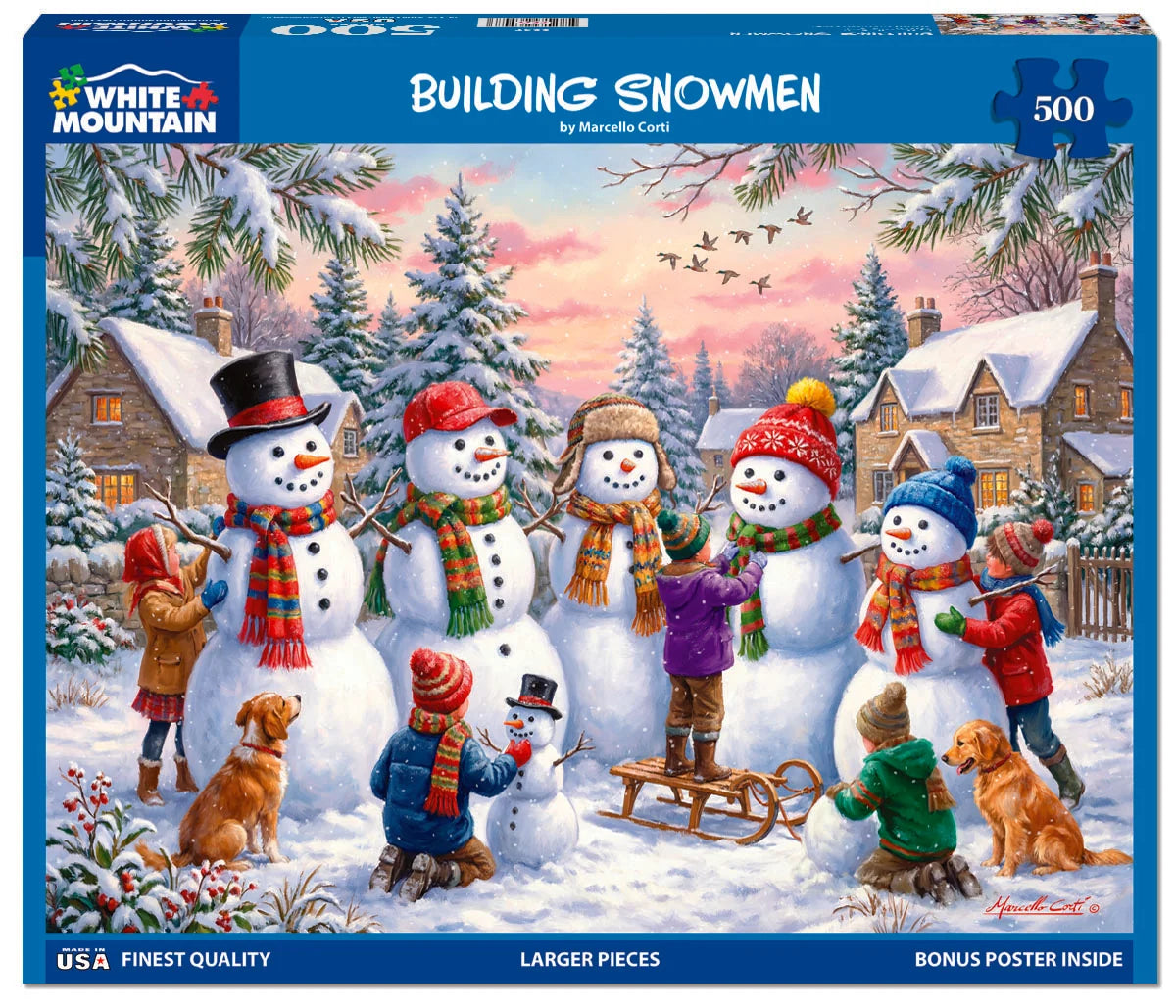Building Snowmen 500pc