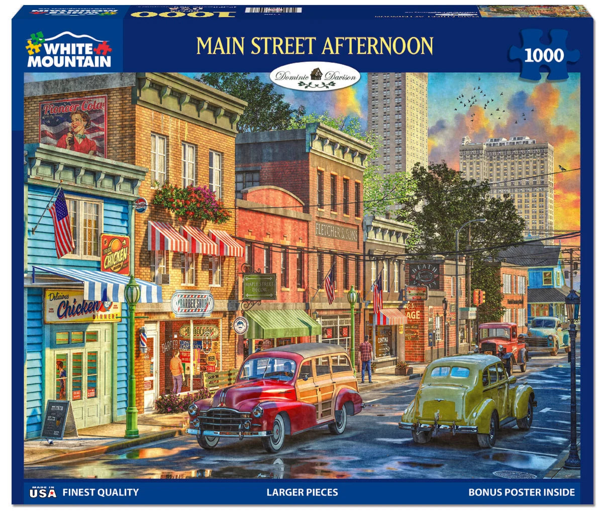 Mainstreet Afternoon 1000pc