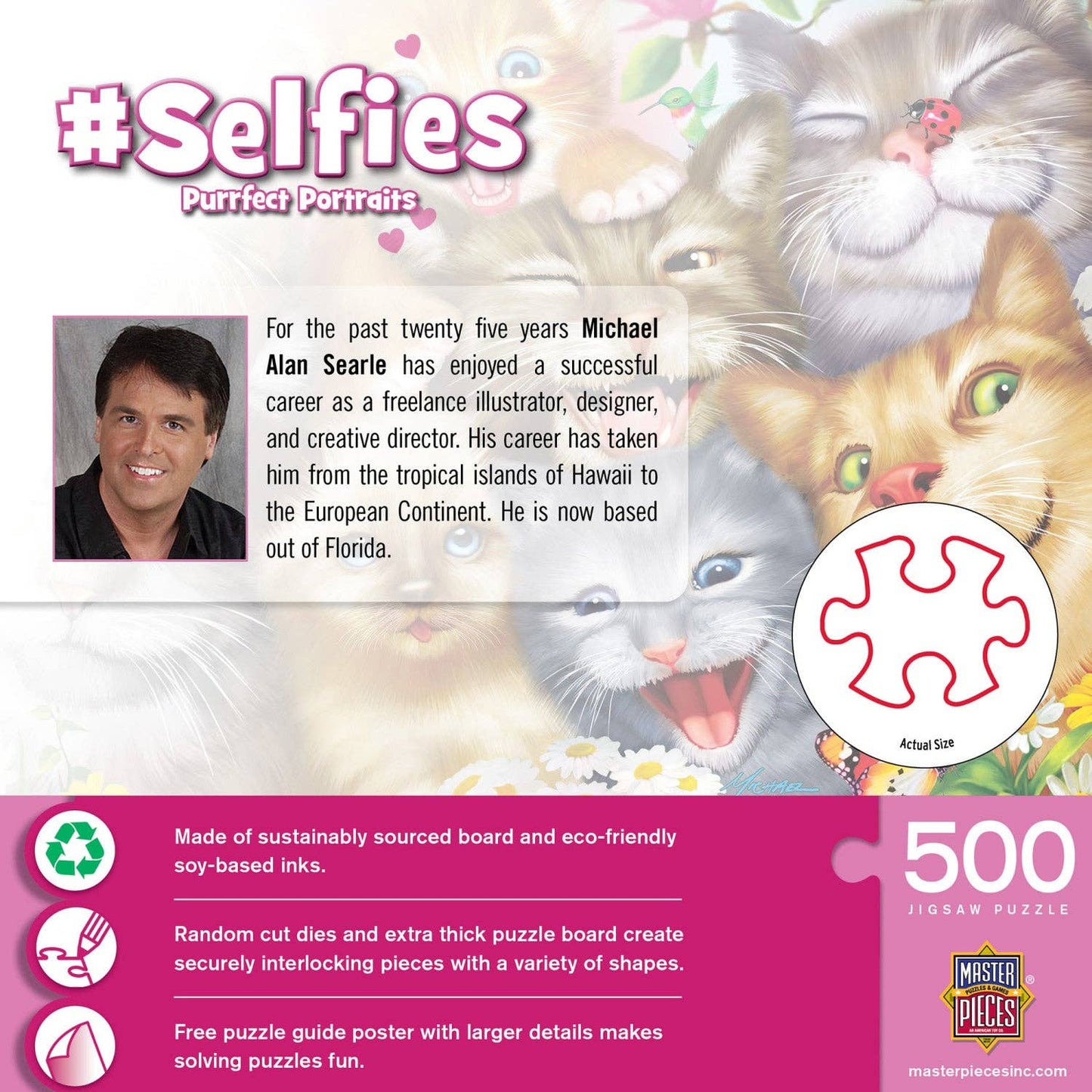 Selfies - Purrfect Portraits 500pc