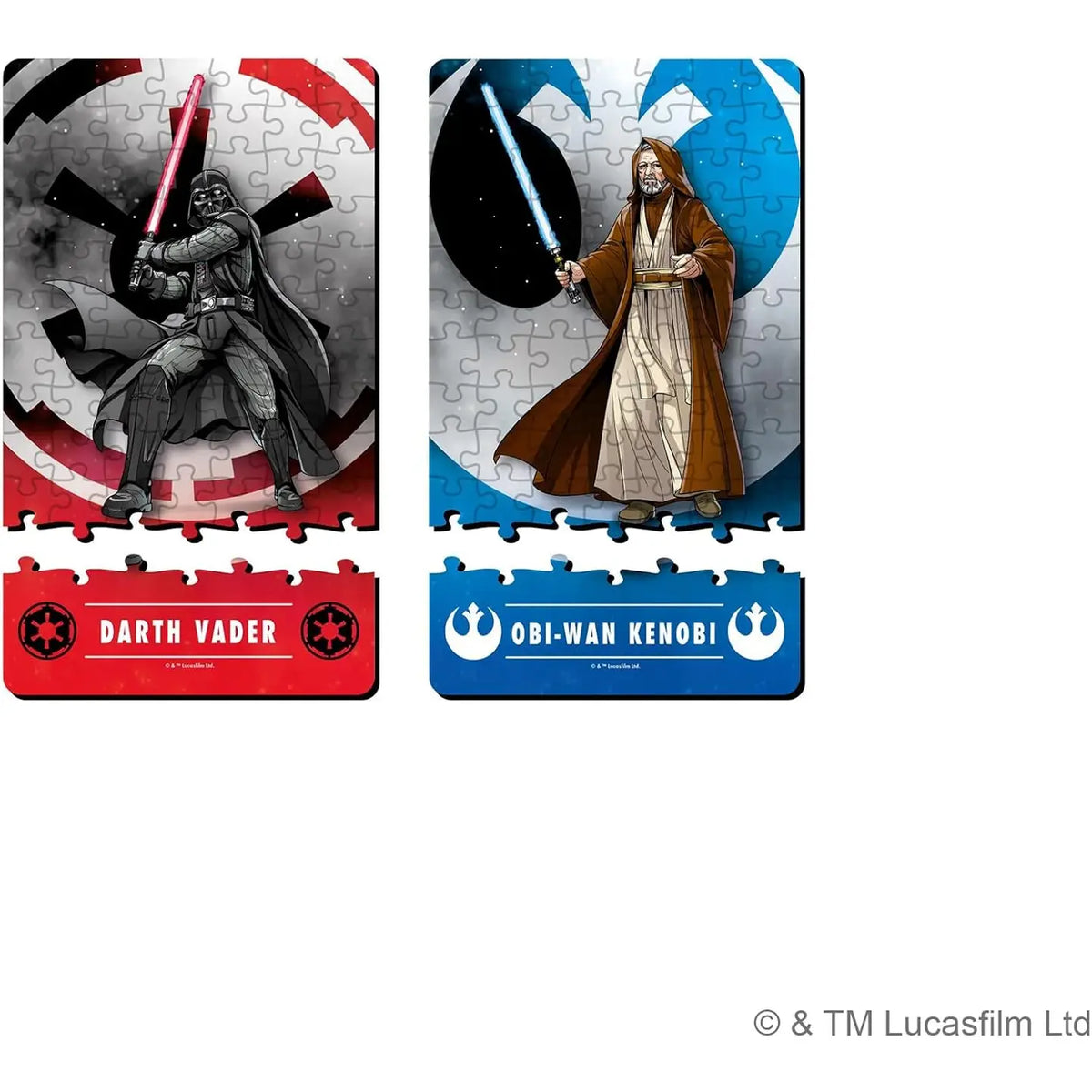 Jigsaw Duel Star Wars 2x70pc