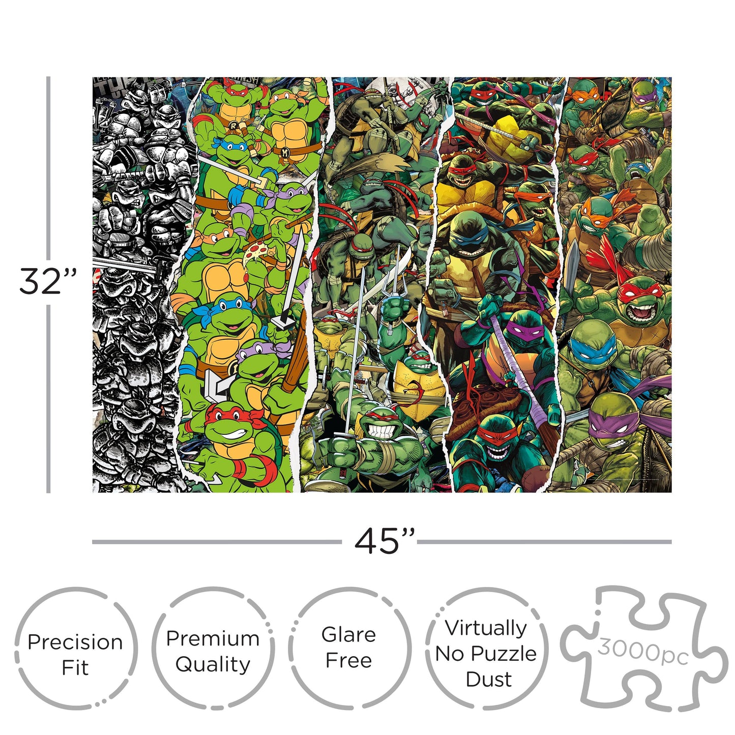 TMNT 3000pc