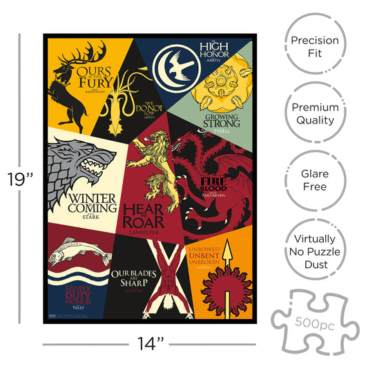 Games Of Thrones Mottos 500pc