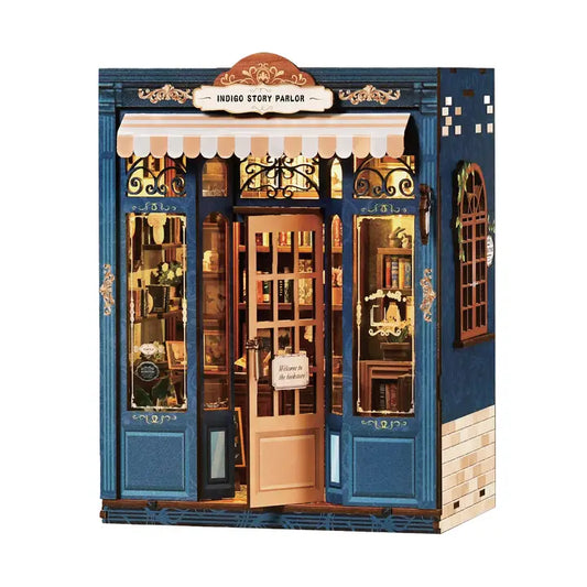 Miniature House Kit: Indigo Story Parlor
