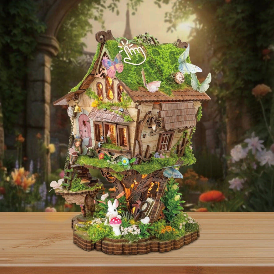 Miniature House Kit: Fairy Tree House