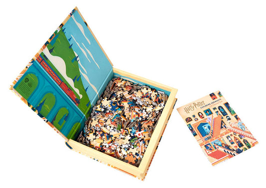 Exploring Hogwarts Puzzle and Book Set 500pc