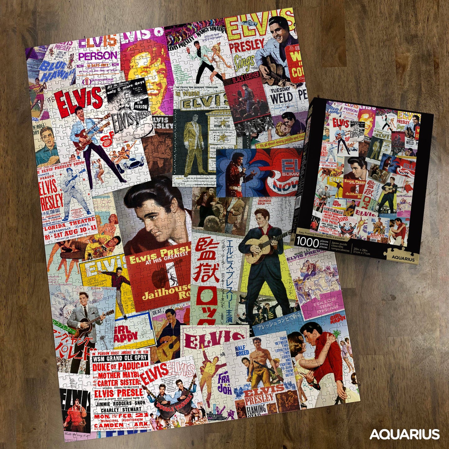 Elvis- Movie Poster Collage 1000pc