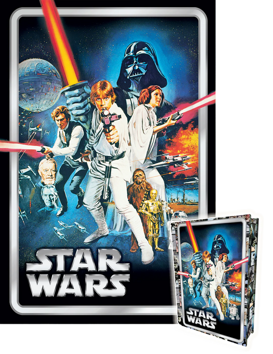 Classic Star Wars 3D Lenticular Tin 300pc