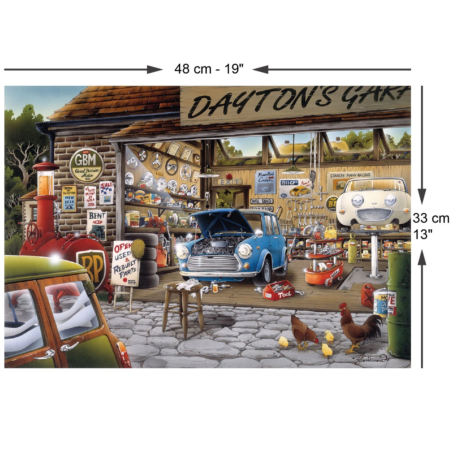 Dayton's Garage 500pc