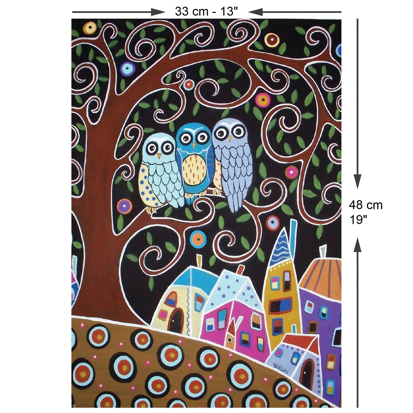 Three Owls 500pc