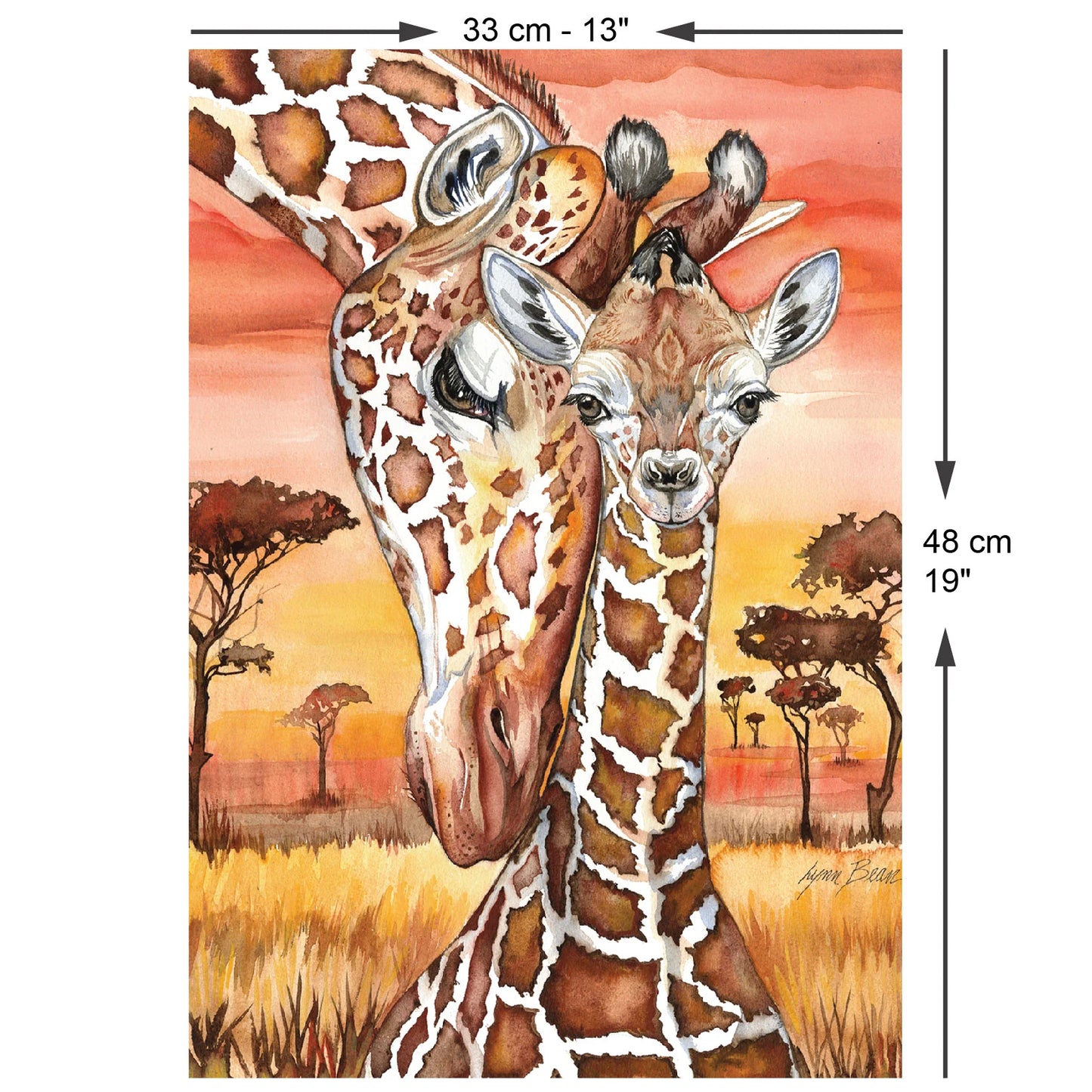 Giraffe 500pc