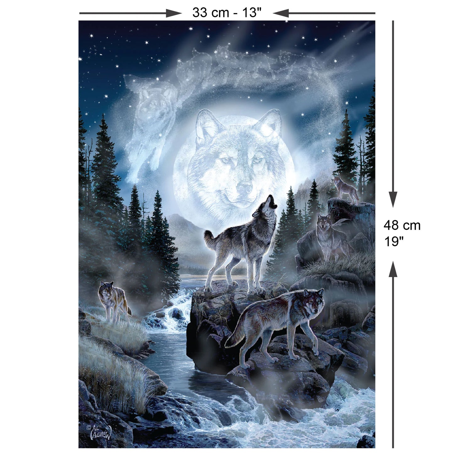Moon Wolf 500pc