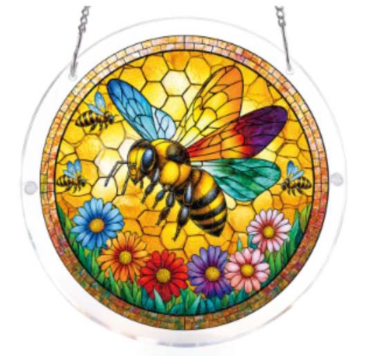 Acrylic Suncatcher Jigsaw Large: Sunshine Bee 83pc