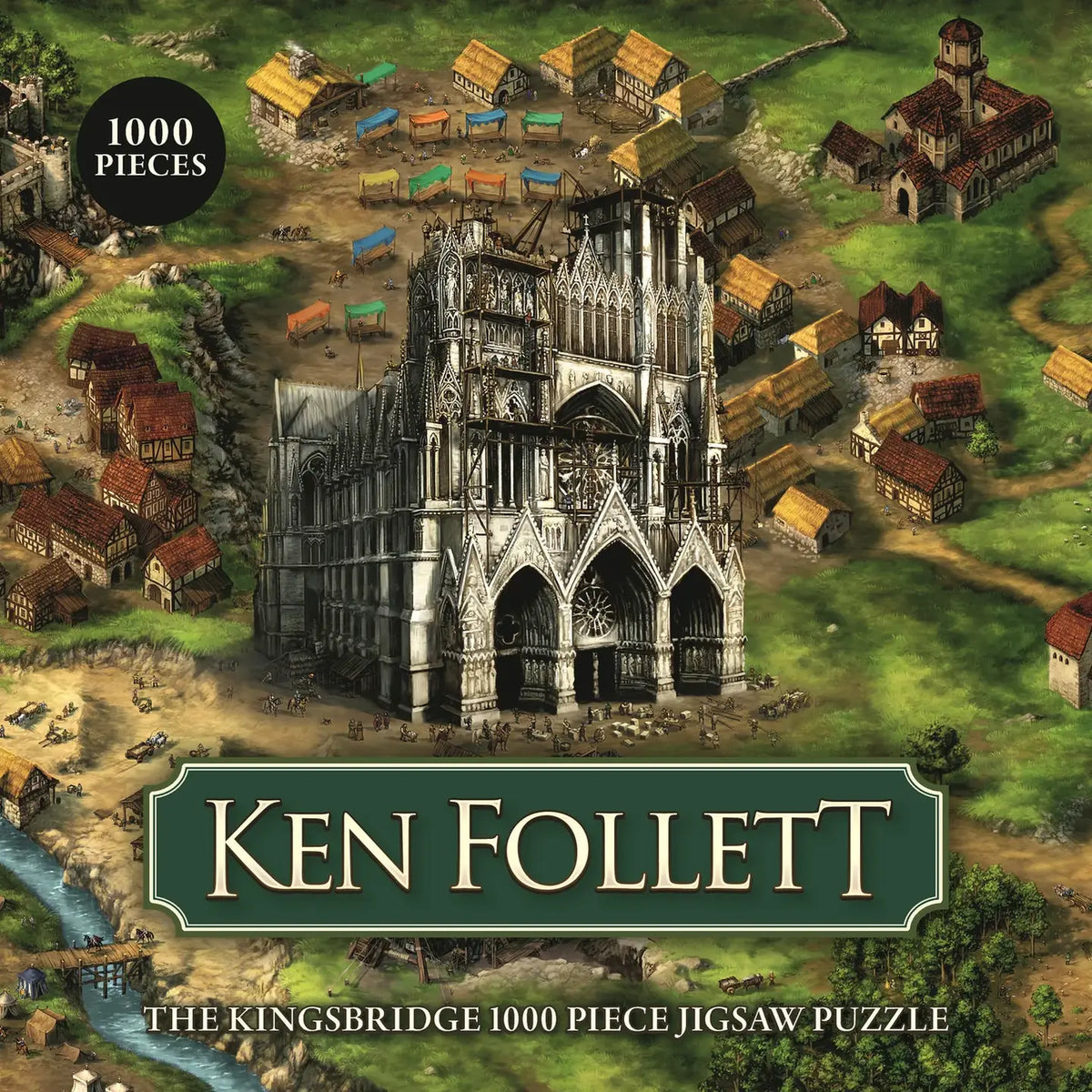 Ken Follett: the Kingsbridge 1000pc