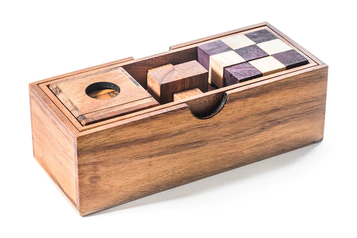3 Brainteaser Puzzle Gift Set