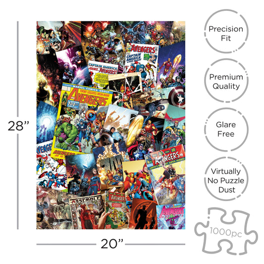 Marvel Avengers Collage 1000pc