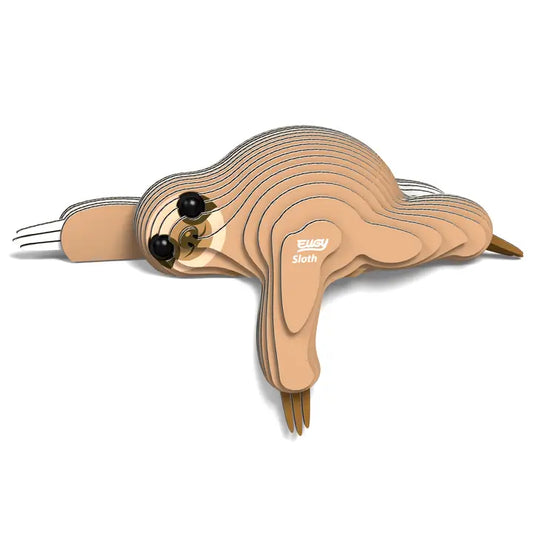 Eugy 3D Wood Puzzle: Sloth