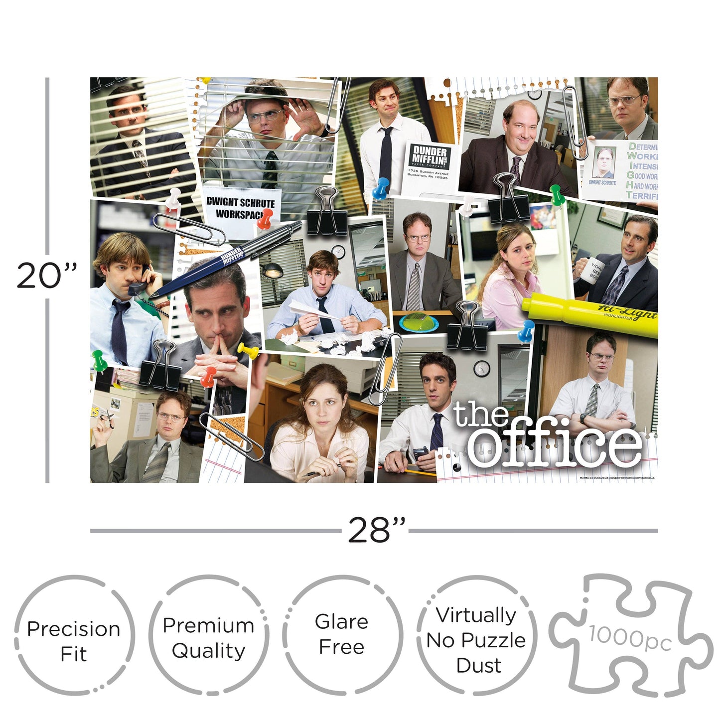 The Office- Cast Collage 1000pc