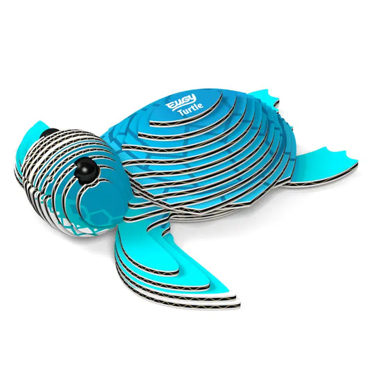 Eugy 3D Wood Puzzle: Turtle