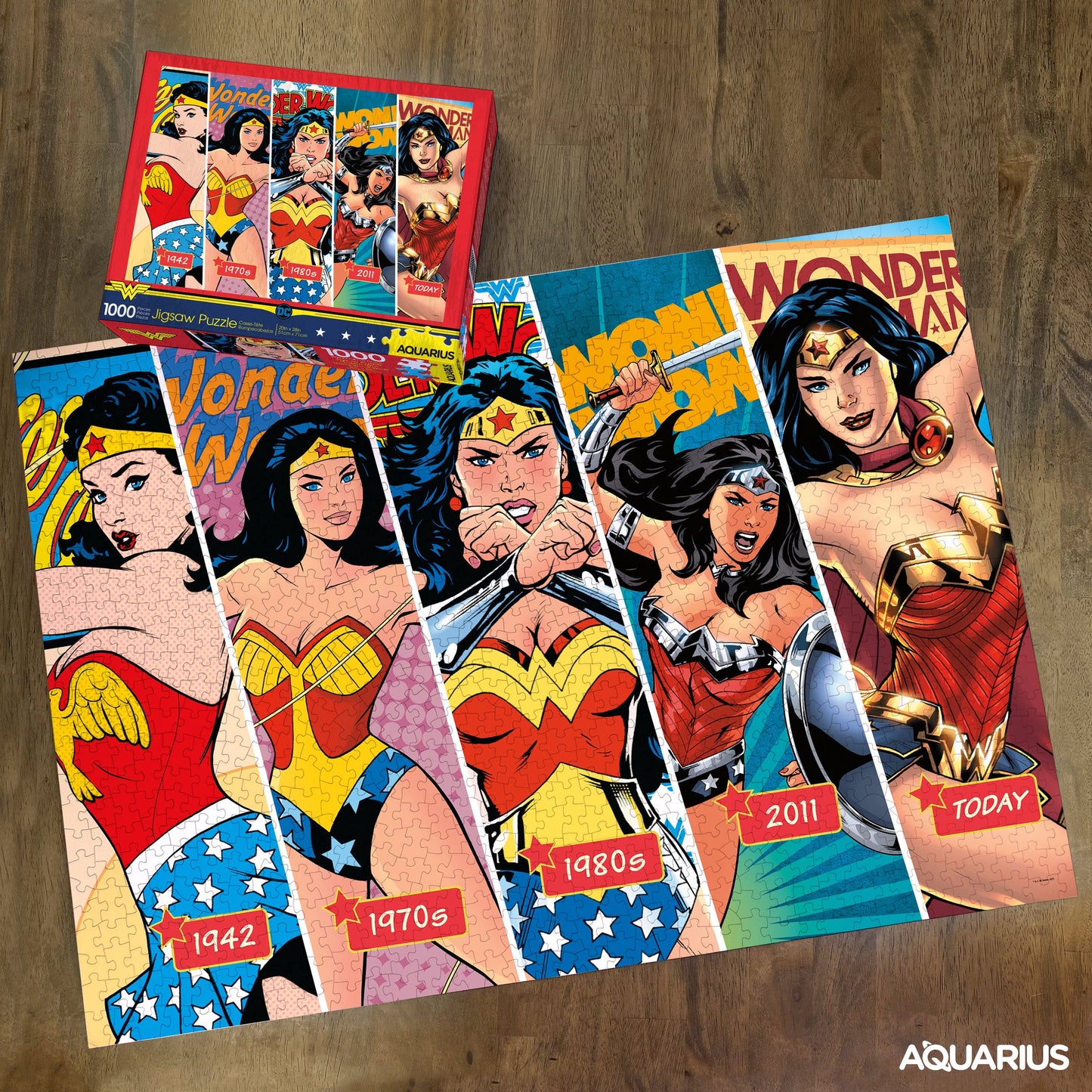 DC Comics Wonder Woman Timeline 1000pc