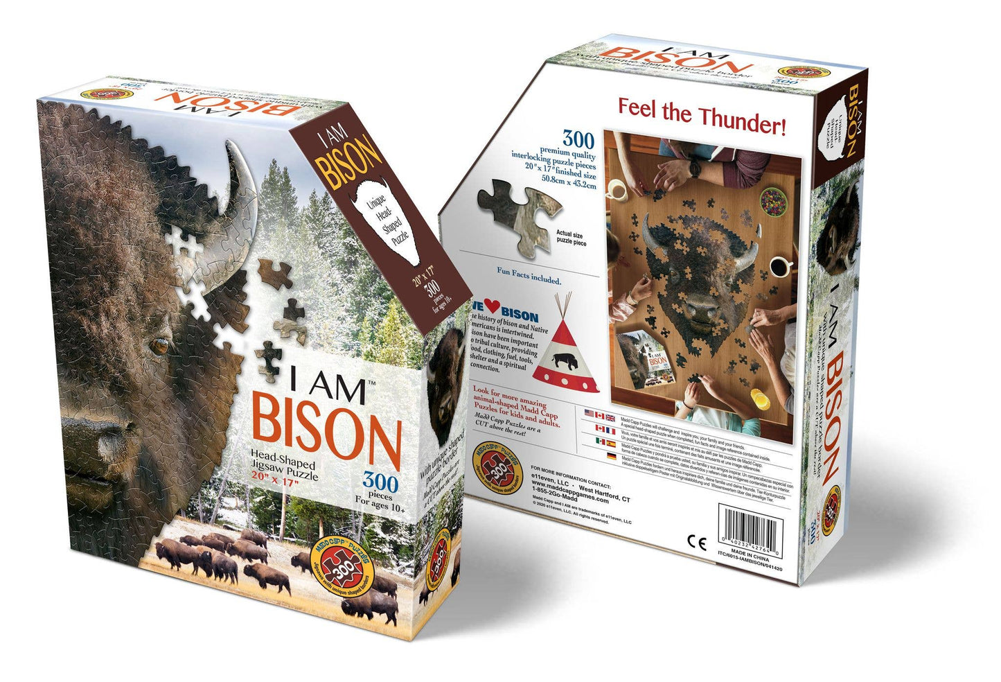 I AM Bison - Shaped 300pc