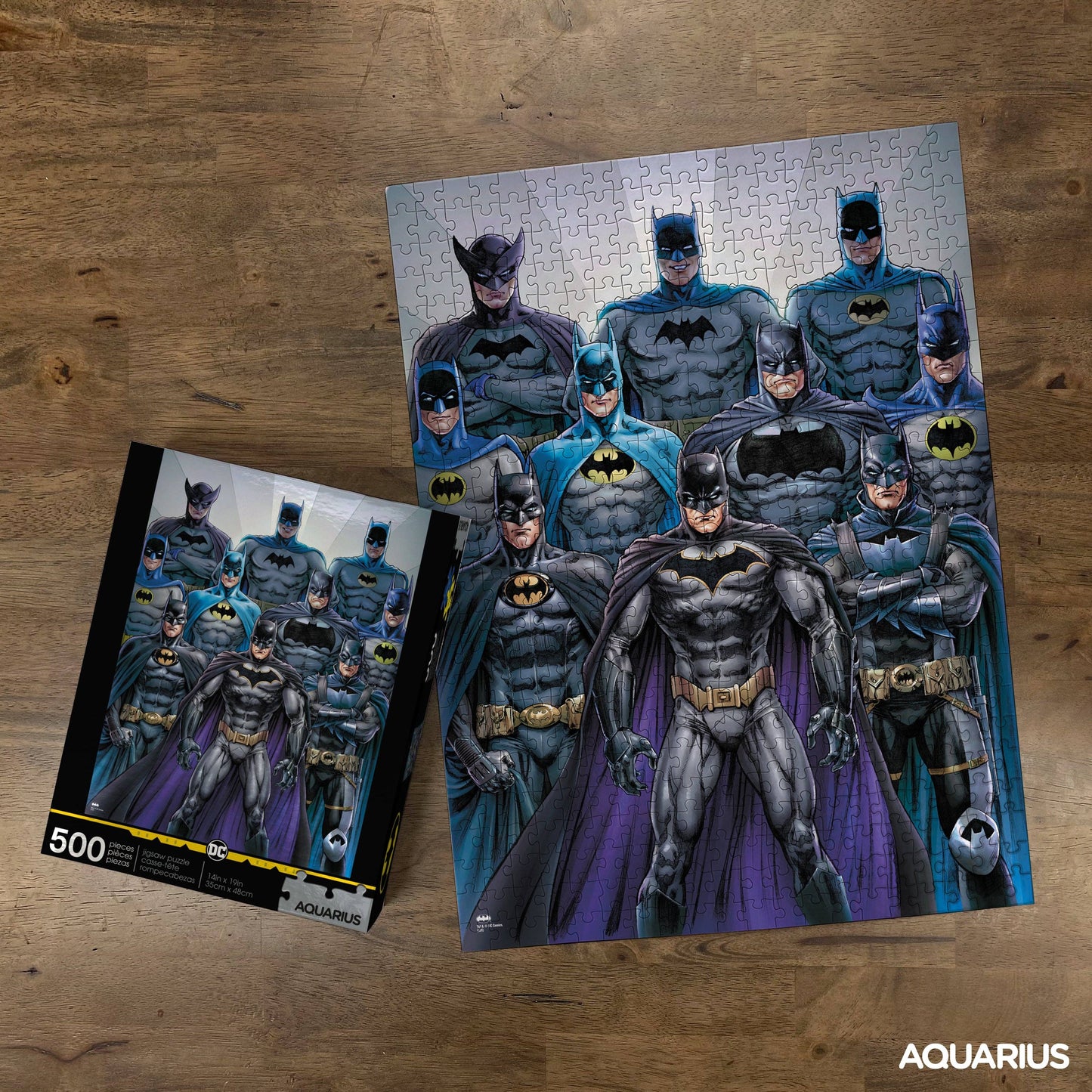 DC Comics Batman Suits 500pc