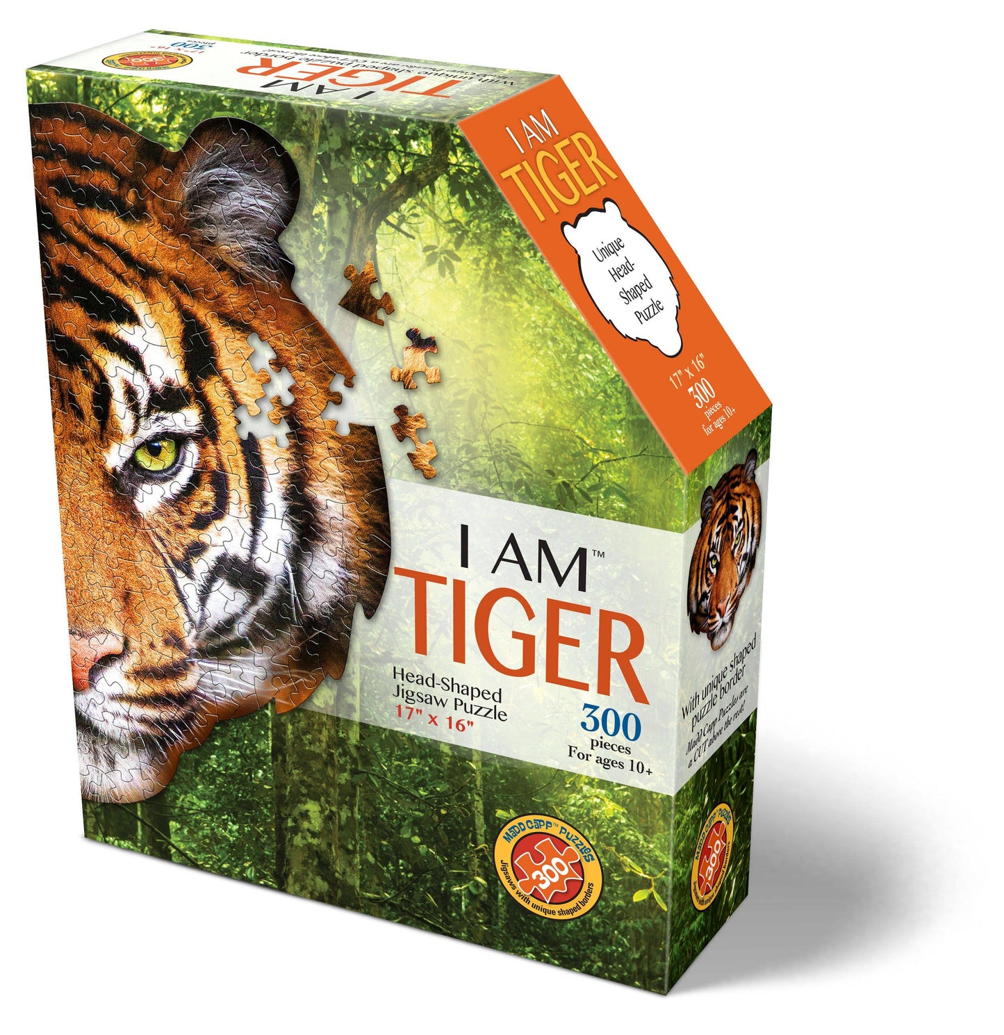 I AM Tiger - Shaped 300pc
