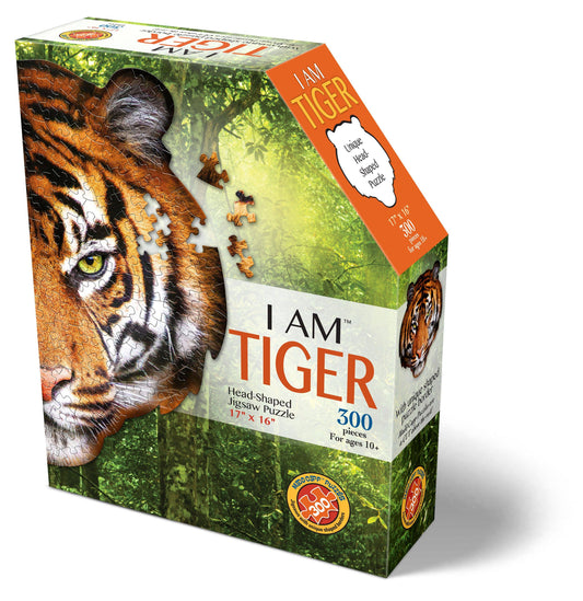 I AM Tiger - Shaped 300pc