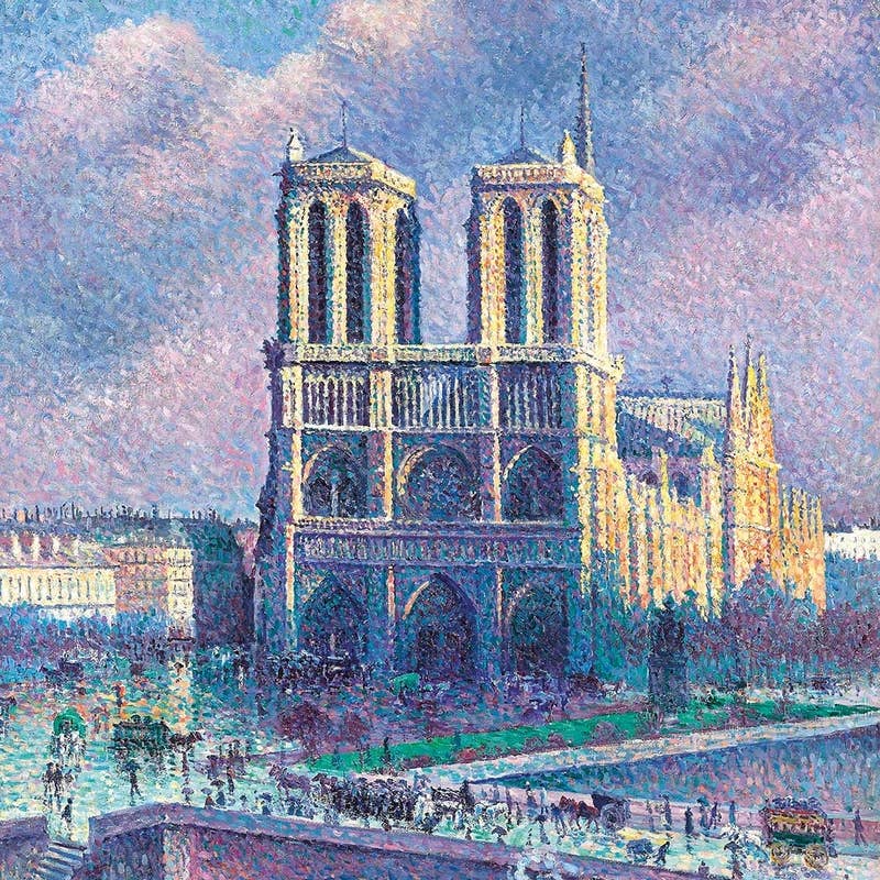 NOTRE DAME Wooden Art Puzzle 30pc