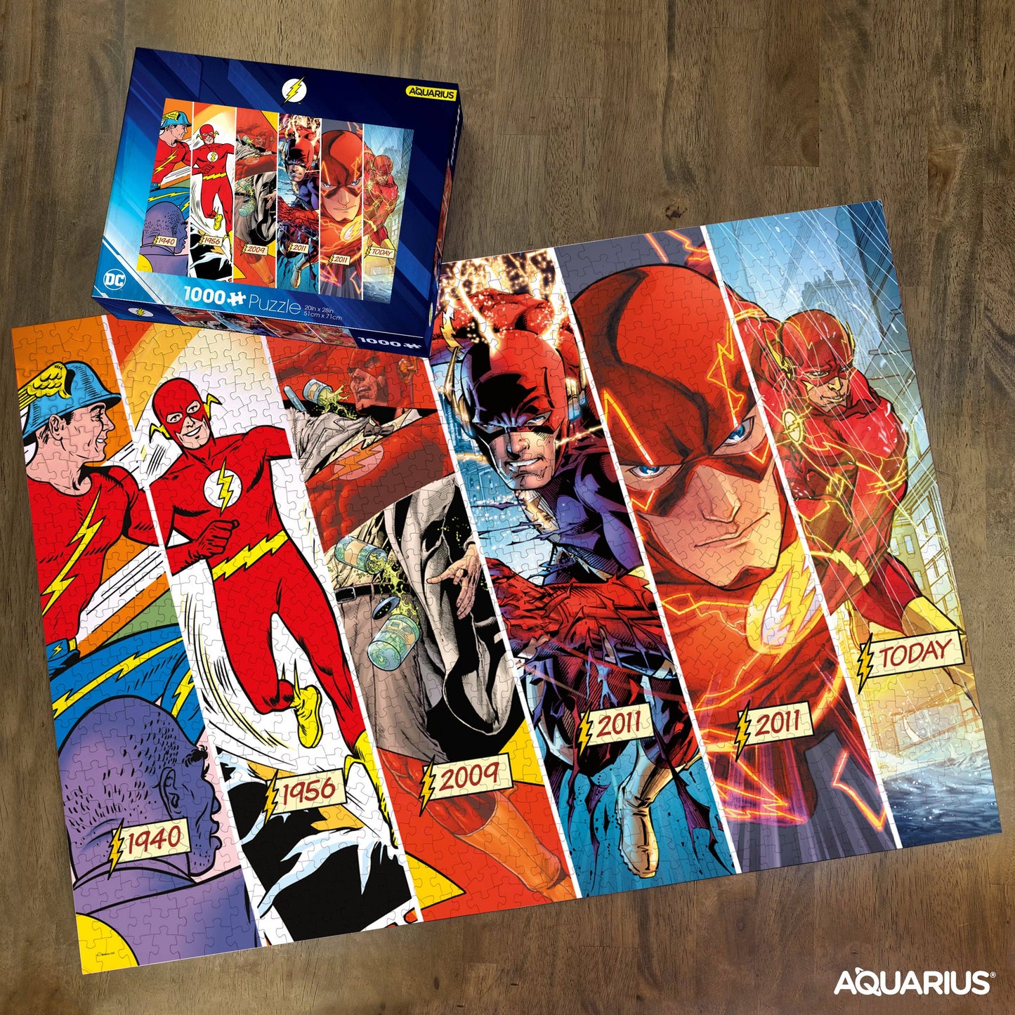 DC Comics The Flash Timeline 1000pc