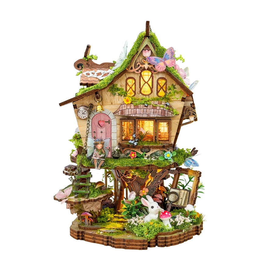 Miniature House Kit: Fairy Tree House